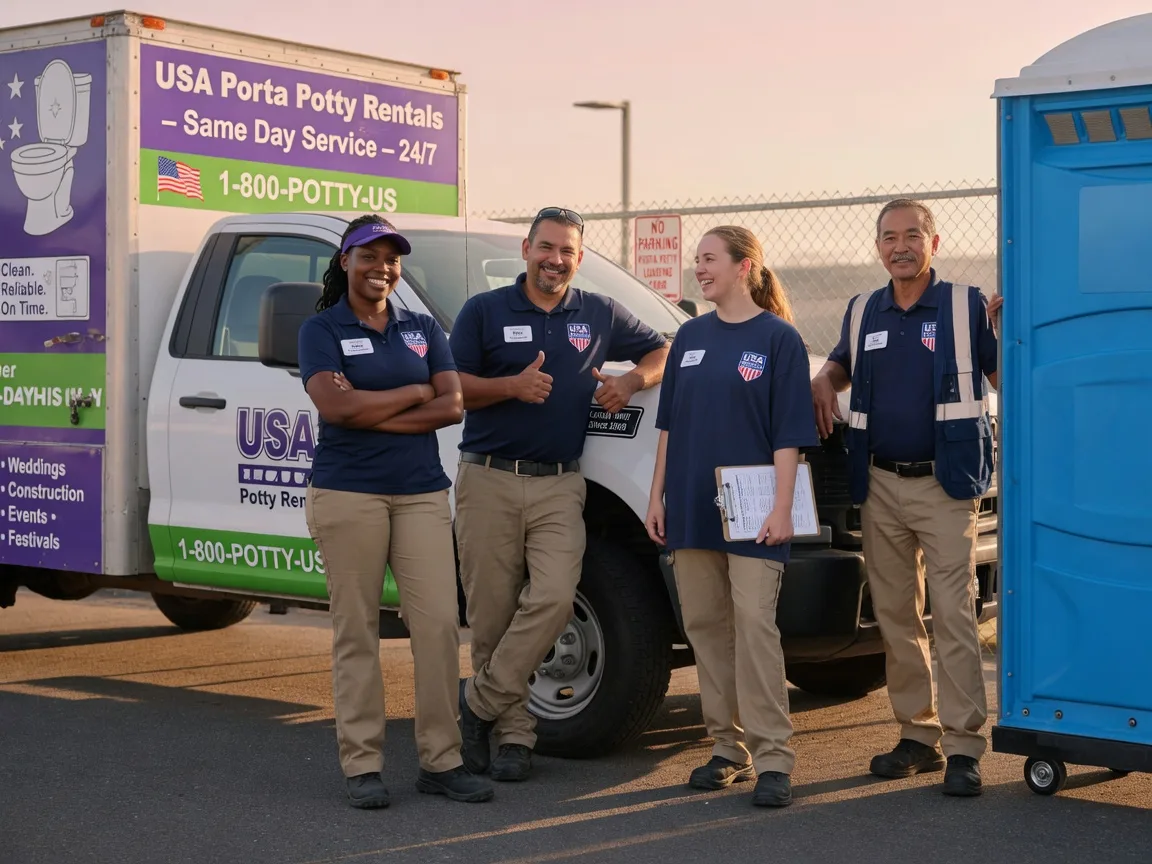 Porta Potty Rental company in Hidden Valley, PA